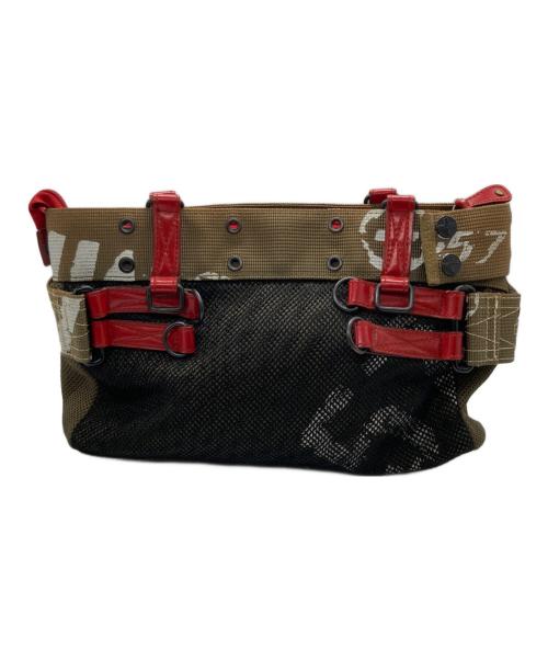 TOUGH JEANSMITH（タフジーンズスミス）TOUGH JEANSMITH (タフジーンズスミス) ショルダーバッグ ブラウンの古着・服飾アイテム