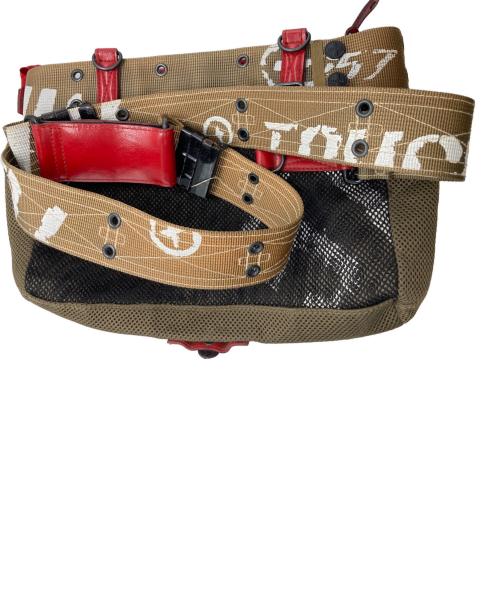 TOUGH JEANSMITH（タフジーンズスミス）TOUGH JEANSMITH (タフジーンズスミス) ショルダーバッグ ブラウンの古着・服飾アイテム