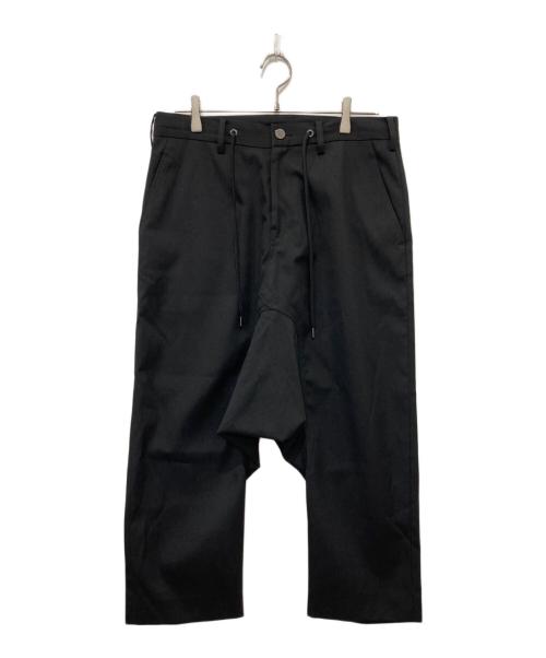 FUMITO GANRYU（フミトガンリュウ）FUMITO GANRYU (フミトガンリュウ) Sarrouel slacks ブラック サイズ:2の古着・服飾アイテム