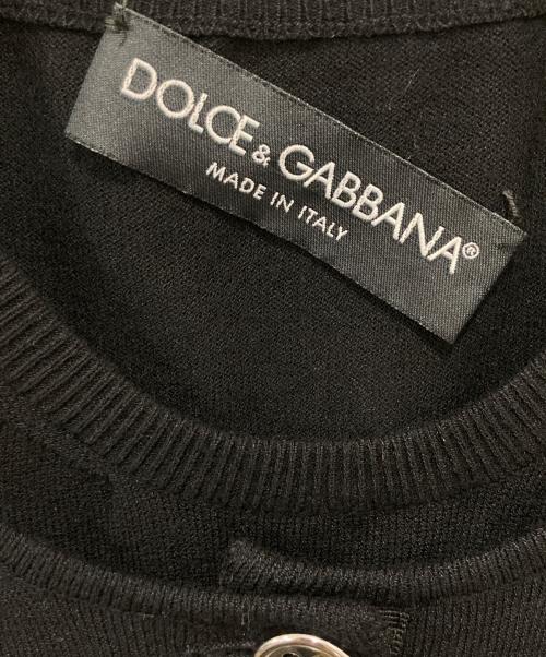 DOLCE & GABBANA（ドルチェ＆ガッバーナ）DOLCE & GABBANA (ドルチェ＆ガッバーナ) アンサンブルカーディガン ブラック サイズ:　の古着・服飾アイテム