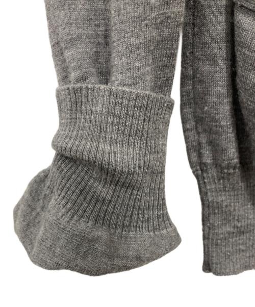 DRAWER（ドゥロワー）DRAWER (ドゥロワー) ニットカーディガン グレー サイズ:1の古着・服飾アイテム