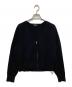 theory（セオリー）の古着「ジップカーディガン」｜ブラック