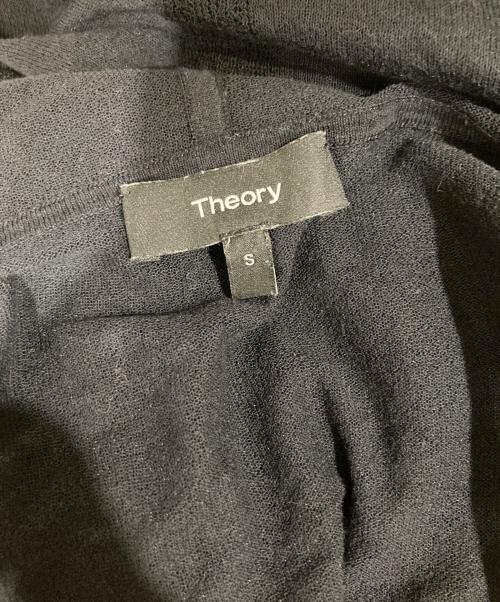 theory（セオリー）theory (セオリー) ジップパーカー ブラック サイズ:Sの古着・服飾アイテム