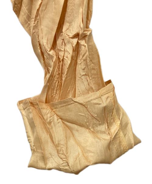PLEATS PLEASE（プリーツプリーズ）PLEATS PLEASE (プリーツプリーズ) シワ加工シャツ イエロー サイズ:３の古着・服飾アイテム
