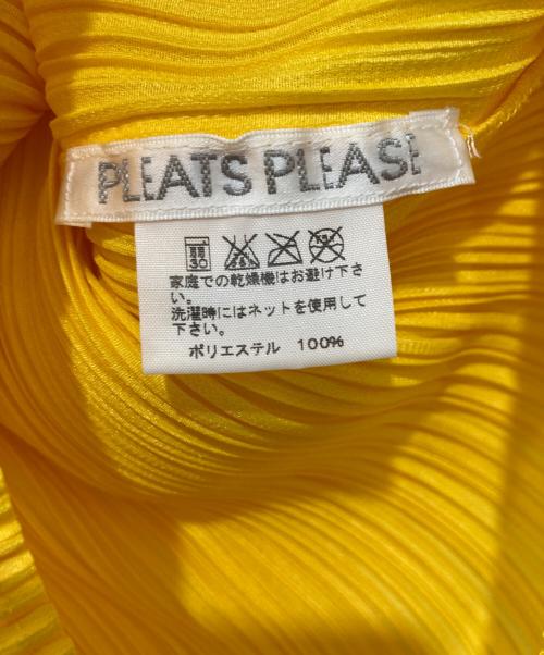 PLEATS PLEASE（プリーツプリーズ）PLEATS PLEASE (プリーツプリーズ) プリーツブラウス イエロー サイズ:3の古着・服飾アイテム