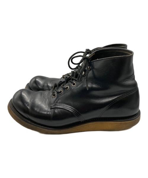 RED WING（レッドウィング）RED WING (レッドウィング) 6-inch Classic Round/90's/刺繍タグ ブラック サイズ:不明の古着・服飾アイテム