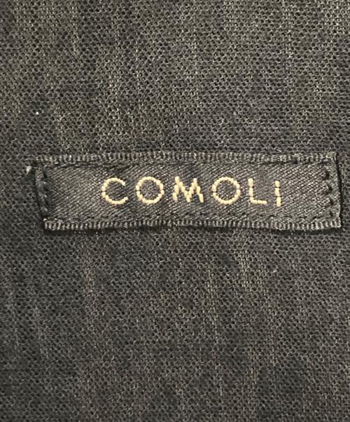COMOLI（コモリ）COMOLI (コモリ) ベタシャン CPOシャツ ブラック サイズ:3の古着・服飾アイテム