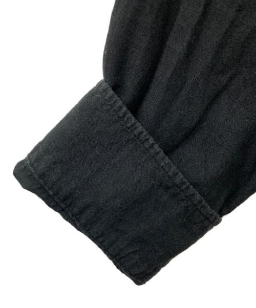 COMOLI（コモリ）COMOLI (コモリ) ベタシャン CPOシャツ ブラック サイズ:3の古着・服飾アイテム