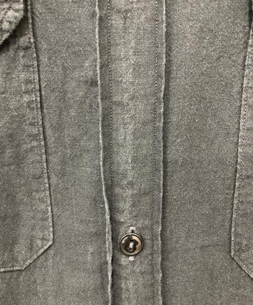 COMOLI（コモリ）COMOLI (コモリ) ベタシャン CPOシャツ ブラック サイズ:3の古着・服飾アイテム