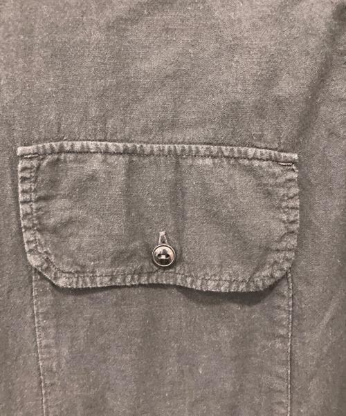 COMOLI（コモリ）COMOLI (コモリ) ベタシャン CPOシャツ ブラック サイズ:3の古着・服飾アイテム