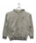 CITY COUNTRY（シティーカンパニー）の古着「EMBROIDERED LOGO ZIP UP HOODIE」｜グレー