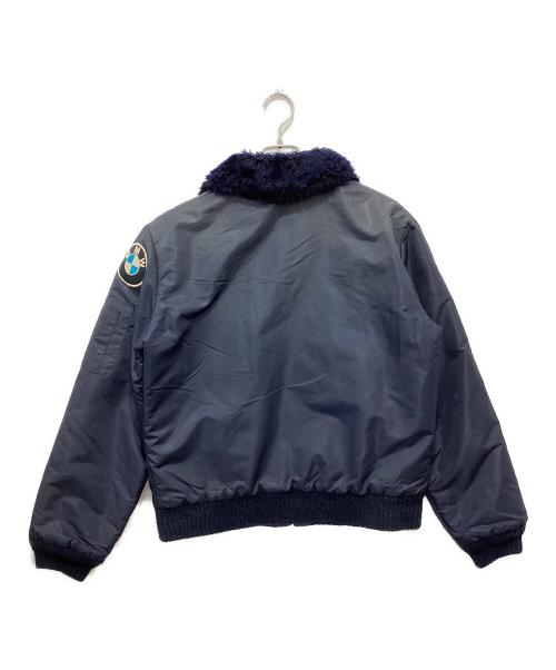 J.C.PENNY（ジェーシーペニー）J.C.PENNY (ジェーシーペニー) フライトジャケット ネイビー サイズ:Sの古着・服飾アイテム