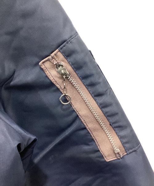 J.C.PENNY（ジェーシーペニー）J.C.PENNY (ジェーシーペニー) フライトジャケット ネイビー サイズ:Sの古着・服飾アイテム