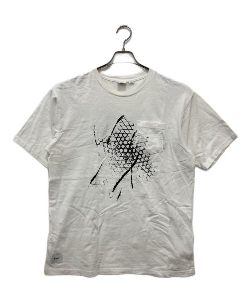 WTAPS（ダブルタップス）WTAPS (ダブルタップス) VANS (バンズ) プリントTシャツ ホワイト サイズ:02の古着・服飾アイテム