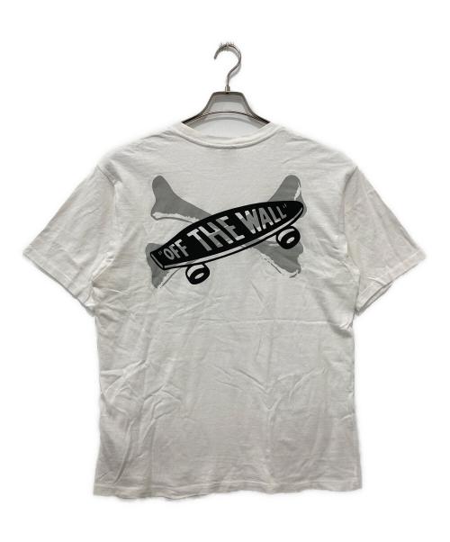 WTAPS（ダブルタップス）WTAPS (ダブルタップス) VANS (バンズ) プリントTシャツ ホワイト サイズ:02の古着・服飾アイテム