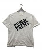 SUPREME×UNDERCOVERシュプリーム×アンダーカバー）の古着「Public Enemy Tee」｜ホワイト