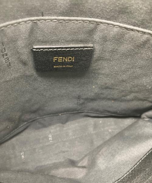 FENDI（フェンディ）FENDI (フェンディ) バグズアイモンスタークラッチバッグ ブラックの古着・服飾アイテム