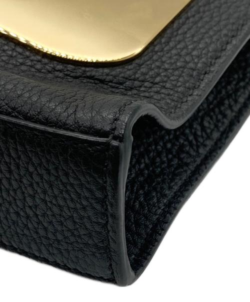 FENDI（フェンディ）FENDI (フェンディ) バグズアイモンスタークラッチバッグ ブラックの古着・服飾アイテム