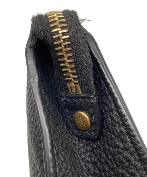 FENDI（フェンディ）FENDI (フェンディ) バグズアイモンスタークラッチバッグ ブラックの古着・服飾アイテム