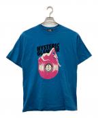 Hysteric Glamourヒステリックグラマー）の古着「SENSUAL SOUNDS Tシャツ」｜ブルー