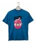Hysteric Glamour（ヒステリックグラマー）の古着「SENSUAL SOUNDS Tシャツ」｜ブルー
