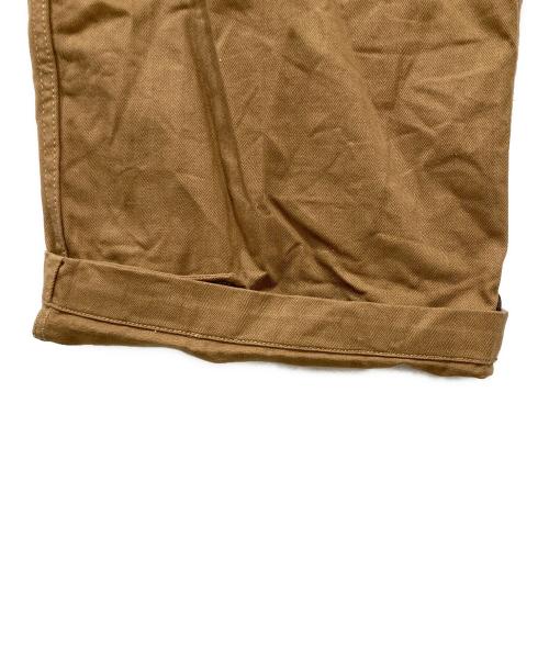 HOUSTON（ヒューストン）HOUSTON (ヒューストン) FRENCH MILITARY M-47 PANTS ブラウン サイズ:46の古着・服飾アイテム