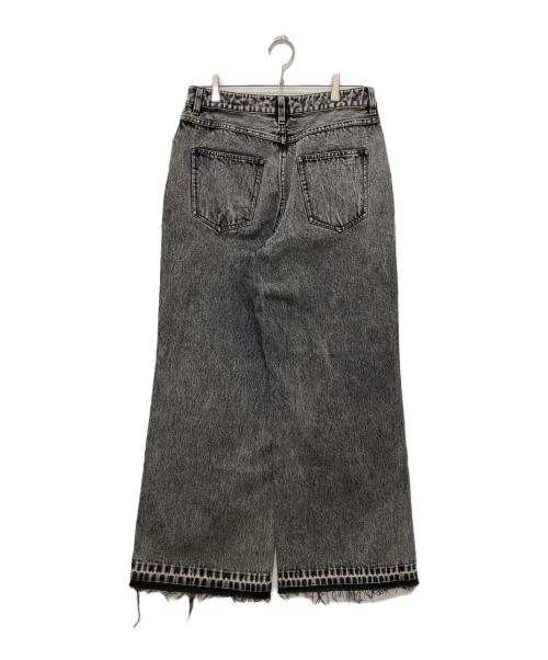 PHILTHEORY（フィルセオリー）PHILTHEORY (フィルセオリー) Gimmick chemical denim pants ブラック サイズ:11の古着・服飾アイテム