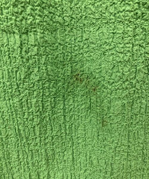 MAISON SPECIAL（メゾンスペシャル）MAISON SPECIAL (メゾンスペシャル) ポコポコ2タックインタックワイドパンツ グリーン サイズ:Mの古着・服飾アイテム