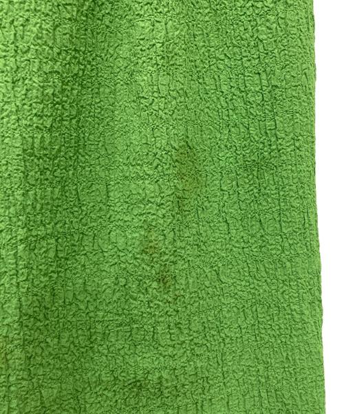 MAISON SPECIAL（メゾンスペシャル）MAISON SPECIAL (メゾンスペシャル) ポコポコ2タックインタックワイドパンツ グリーン サイズ:Mの古着・服飾アイテム