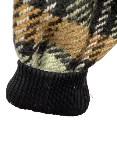 JOURNAL STANDARD（ジャーナルスタンダード）JOURNAL STANDARD (ジャーナルスタンダード) Wool Roving ビッグチェック ブルゾン ブラック×ブラウン サイズ:Lの古着・服飾アイテム