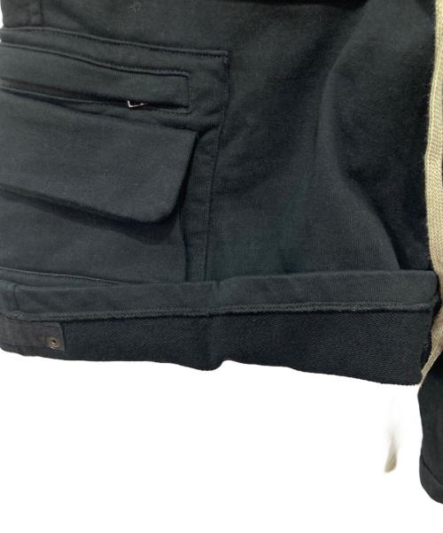 MIJKO（ミコ）MIJKO (ミコ) スウェットカーゴショーツ ブラック サイズ:Lの古着・服飾アイテム