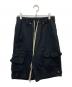 MIJKO（ミコ）の古着「スウェットカーゴショーツ」｜ブラック
