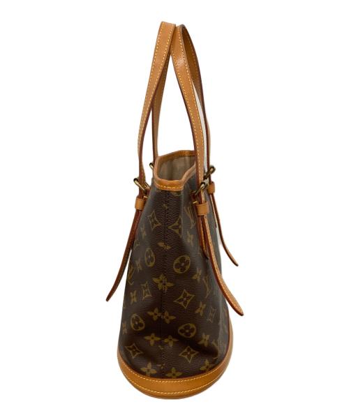 LOUIS VUITTON（ルイ ヴィトン）LOUIS VUITTON (ルイ ヴィトン) プチ・バケット モノグラム・キャンバス ブラウンの古着・服飾アイテム