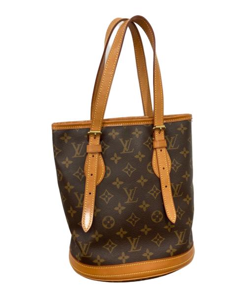 LOUIS VUITTON（ルイ ヴィトン）LOUIS VUITTON (ルイ ヴィトン) プチ・バケット モノグラム・キャンバス ブラウンの古着・服飾アイテム