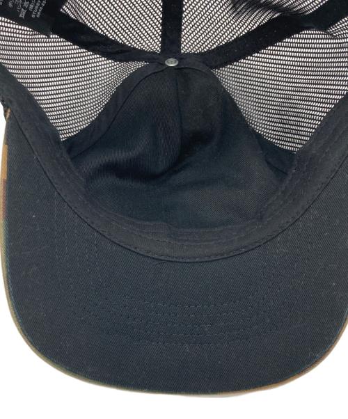 stussy（ステューシー）stussy (ステューシー) TRUCKER INTERNATIONAL SNAPBACK カーキ×ブラック サイズ:　の古着・服飾アイテム