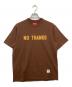 SUPREME（シュプリーム）の古着「No Thanks S/S Top」｜ブラウン