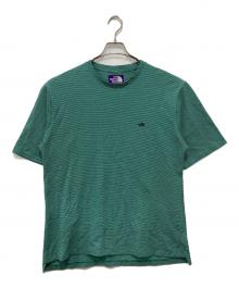 THE NORTHFACE PURPLELABEL（ザ・ノースフェイス パープルレーベル）の古着「Moss Stitch Field H/S Tee」｜グリーン