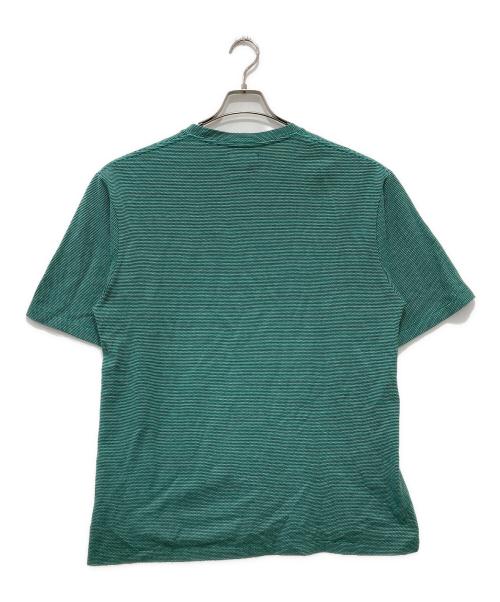 THE NORTHFACE PURPLELABEL（ザ・ノースフェイス パープルレーベル）THE NORTHFACE PURPLELABEL (ザ・ノースフェイス パープルレーベル) Moss Stitch Field H/S Tee グリーン サイズ:Mの古着・服飾アイテム