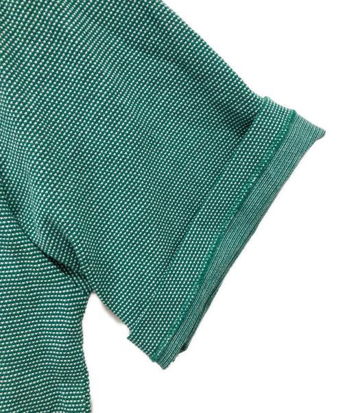 THE NORTHFACE PURPLELABEL（ザ・ノースフェイス パープルレーベル）THE NORTHFACE PURPLELABEL (ザ・ノースフェイス パープルレーベル) Moss Stitch Field H/S Tee グリーン サイズ:Mの古着・服飾アイテム