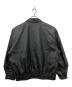 BEAMS HEART (ビームスハート) エコレザークラシックブルゾン ブラック サイズ:M：7000円