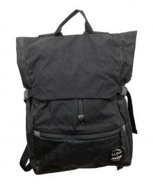 L.L.Bean×Flowfold（エルエルビーン マウンテンパーカー×フローフォールド）の古着「リュック」｜ブラック