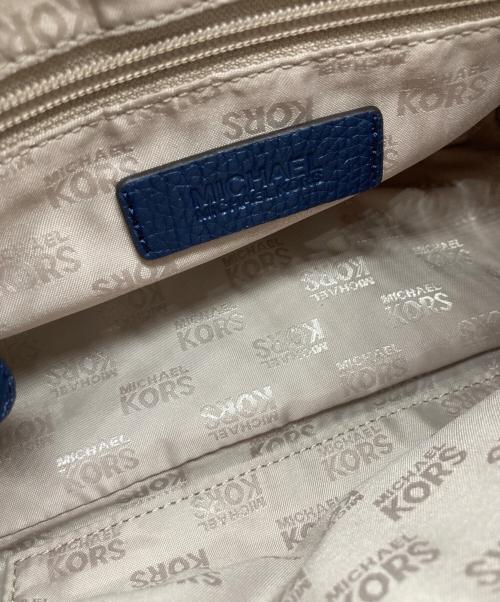 MICHAEL KORS（マイケル・コース）MICHAEL KORS (マイケルコース) ショルダーバッグ ネイビーの古着・服飾アイテム