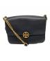 TORY BURCH（トリーバーチ）の古着「レザーショルダーバッグ」｜ブラック