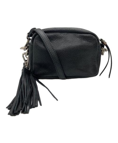 GIANNI CHIARINI（ジャンニ キアリーニ）GIANNI CHIARINI (ジャンニ キアリーニ) ショルダーバッグ ブラックの古着・服飾アイテム