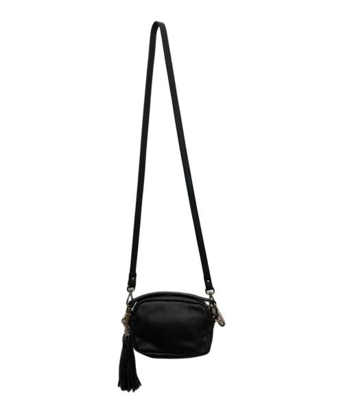 GIANNI CHIARINI（ジャンニ キアリーニ）GIANNI CHIARINI (ジャンニ キアリーニ) ショルダーバッグ ブラックの古着・服飾アイテム