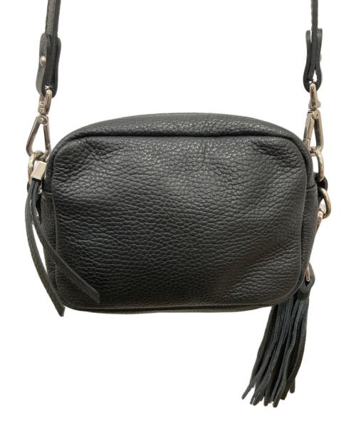 GIANNI CHIARINI（ジャンニ キアリーニ）GIANNI CHIARINI (ジャンニ キアリーニ) ショルダーバッグ ブラックの古着・服飾アイテム