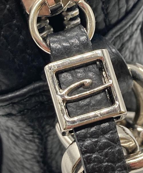 GIANNI CHIARINI（ジャンニ キアリーニ）GIANNI CHIARINI (ジャンニ キアリーニ) ショルダーバッグ ブラックの古着・服飾アイテム