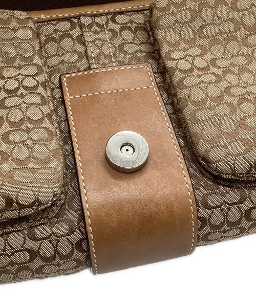 COACH（コーチ）COACH (コーチ) Mini Signature Soho Shoulder Bag ベージュの古着・服飾アイテム