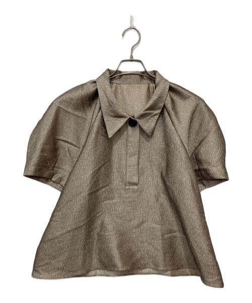 machatt（マチャット）machatt (マチャット) メタリックパフ サイズ:FREEの古着・服飾アイテム