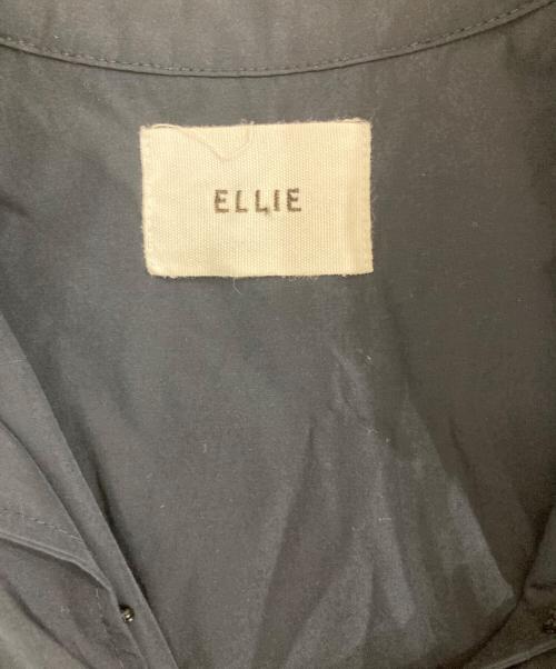 ELLIE（エリー）ELLIE (エリー) 2WAYハーフボリュームスリーブブラウス ネイビー サイズ:Fの古着・服飾アイテム